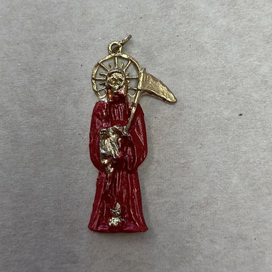 SANTA MUERTE DIJE ROJO